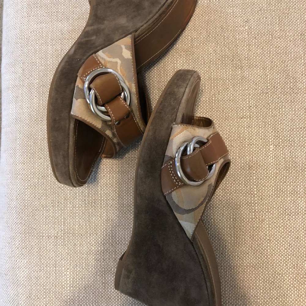 Coach wedges